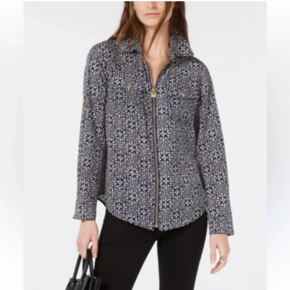 Michael Kors 3X Patterned Top - Picture 1 of 5